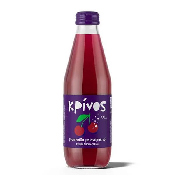Βυσσιναδα με ανθρ. 250ml Κρινος
